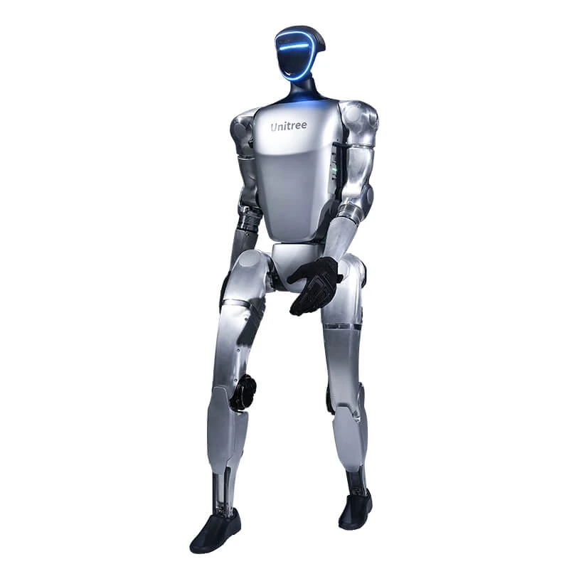 Official Unitree G1 product image showing the robot standing against a white background.
